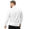 Pullover Adidas „Athletik“ mit Viertel-Reißverschluss – White Collection – Bild 4