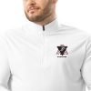Pullover Adidas „Athletik“ mit Viertel-Reißverschluss – White Collection – Bild 3