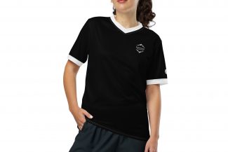 Chris Bee Recyceltes Unisex-Trikot "Mountain Expedition" - Black Collection