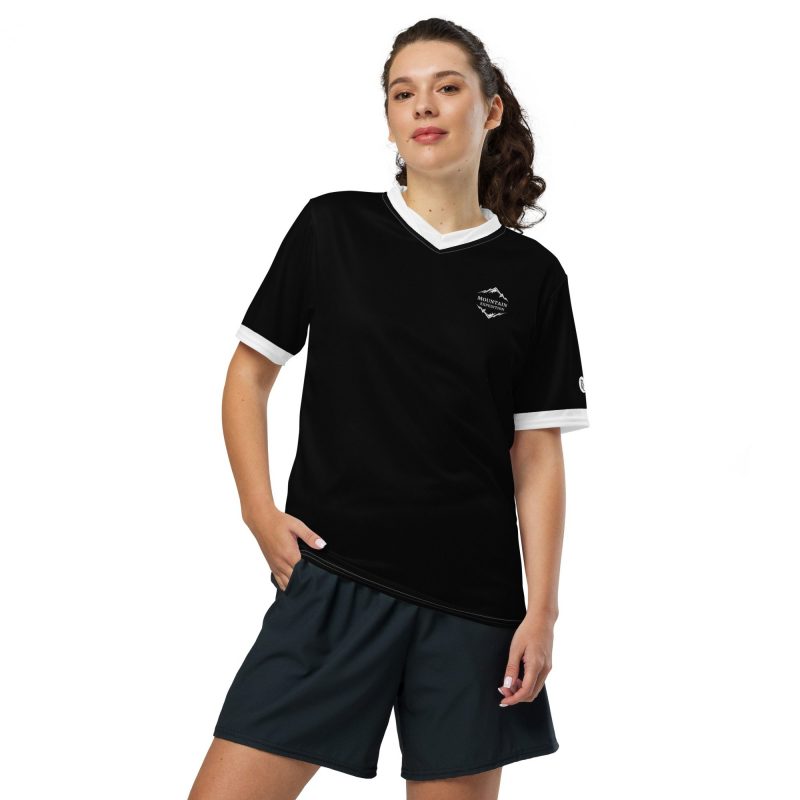 Chris Bee Recyceltes Unisex-Trikot "Mountain Expedition" - Black Collection