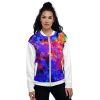 Chris Bee Unisex Bomberjacke „Field of Tulips“ – Bild 2