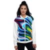 Chris Bee Unisex Bomberjacke "Water & Fire" – Bild 2