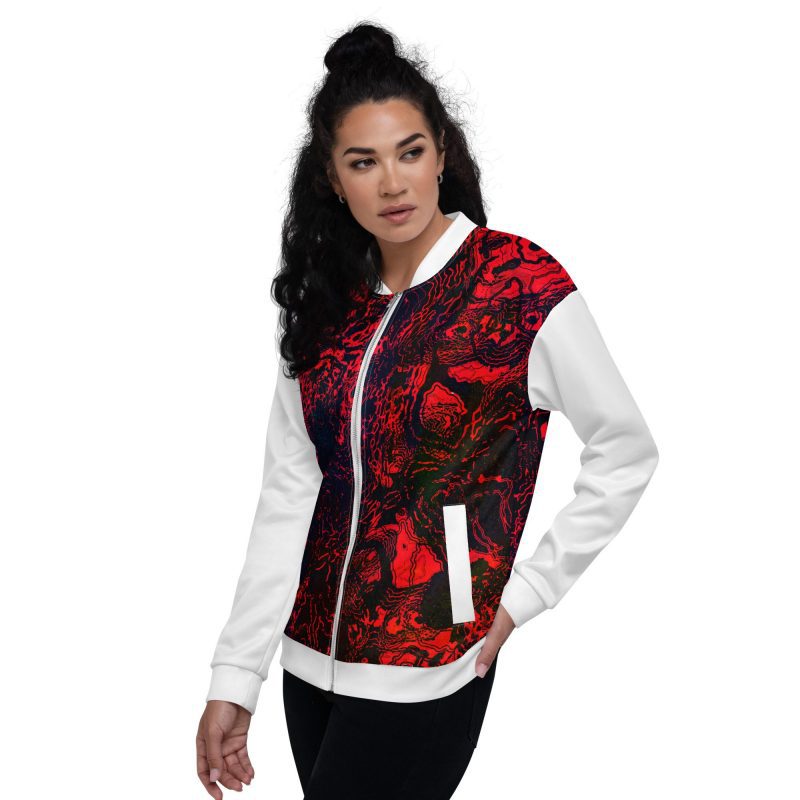 Bomberjacke rot-feuer "Fire"
