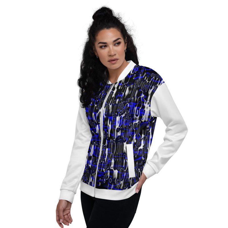 Chris Bee Unisex Bomberjacke "Water Flow"