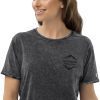 Chris Bee Unisex Denim-T-Shirt „Mountain Expedition“ – Bild 3