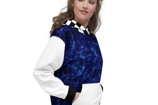 Chris Bee Unisex-Kapuzenpullover "Chaos" - recyceltes Polyester