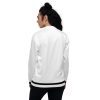 Unisex Bomberjacke Schachbrett Black&White – Bild 4