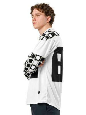 Eishockey Trikot für Sport-Fans mit Karomuster - recycelt - "Karo" Kollektion